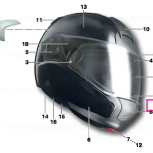 Clapă ventilație casă cască 6 - BMW Motorrad Ofertă limitată