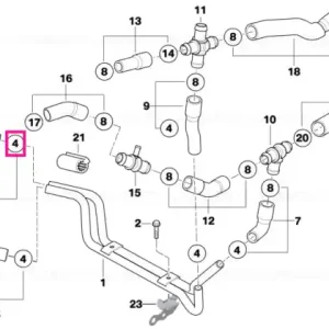 Colier de asigurare D=22MM - BMW Discount