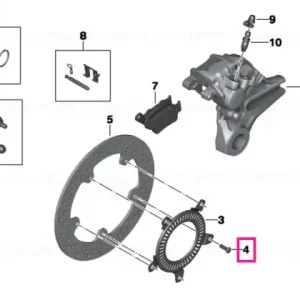 Reducere extra Șurub cilindric M6X18-8.8-MK - BMW Motorrad