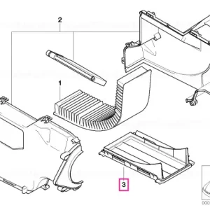 Preferatul clienților Capac carcasă microfilter - BMW - Mini