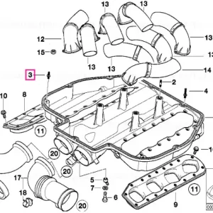 Surub cu guler M6X29 - BMW Disponibil imediat