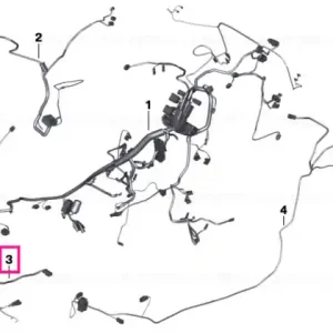 Fascicula electrica partea spate - BMW Motorrad Preț mic