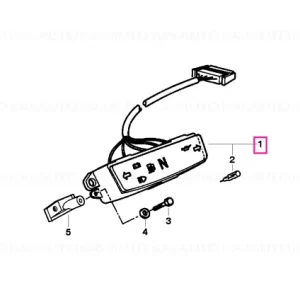 Lichidare de stoc Unitate indicator ECE - BMW Motorrad