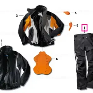 Reducere extra Pantaloni Streetguard 3, femei, negru, marimea 44 - BMW Motorrad