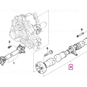 Ansamblu arbore transmisie spate L=1255MM - BMW Cumpără acum