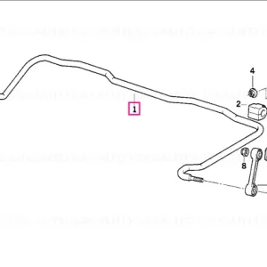 Stabilizator, spate D=20MM - BMW Ofertă de sezon