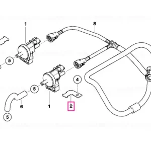 Cumpără online Suport supapa ventilatie - BMW
