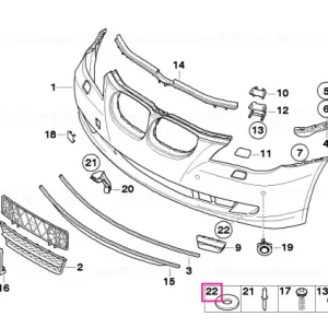 Cumpără online Saiba D=20, H=1 - BMW