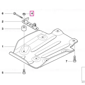 Cel mai bun preț Piulita fixare M6 - BMW Motorrad