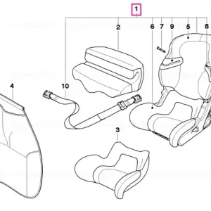 Transport gratuit Scaun MINI Junior I-II ISOFIX SCHWARZ-ORANGE - BMW - Mini