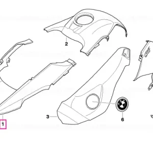 Reducere de preț Capac roata fata MAGNESIUM - BMW Motorrad
