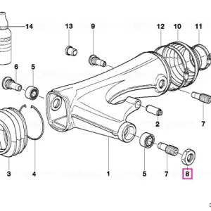 Piuliță hexagonală - BMW Motorrad Livrare rapidă