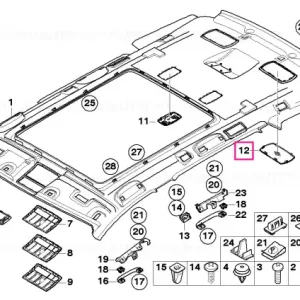 Reducere specială Capac difuzor HIMMELGRIU HIMMELGRAU - BMW
