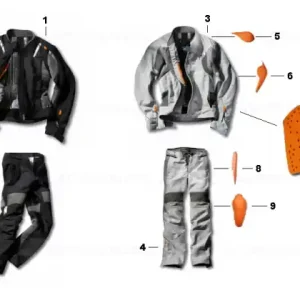 Cel mai vândut Pantaloni Airflow 4 damă negru 36 - BMW Motorrad