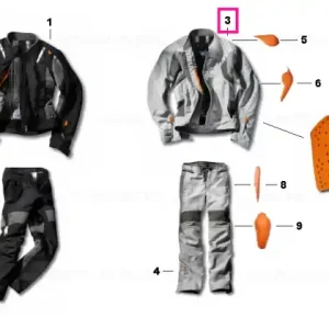 Geaca AirFlow 4, femei, argintie 40 - BMW Motorrad Calitate înaltă