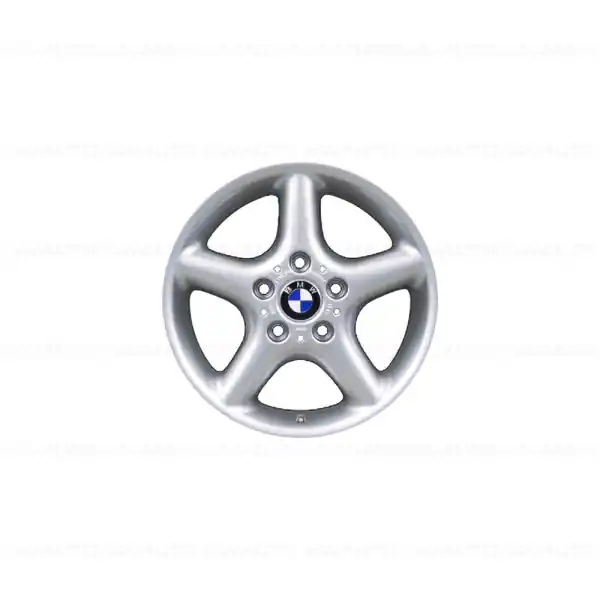 Chilipir Janta aliaj usor - Round Spoke 18 - Argintiu (Silver) - 7JX16 ET:46 - BMW Seria 3 E36 E46, Z3 E36