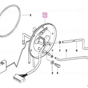 Indicator combustibil, autoritar - BMW Motorrad Doar azi