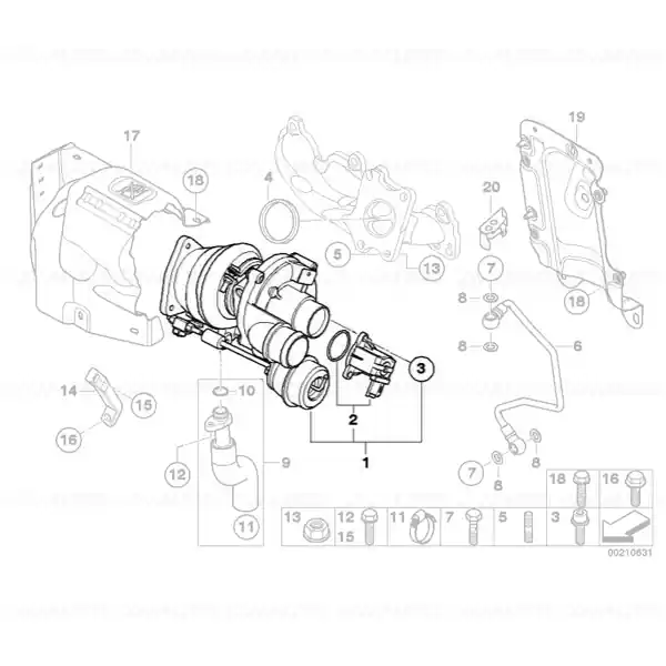 Turbina MINI R55, R56, R57 - Cooper S Retur gratuit