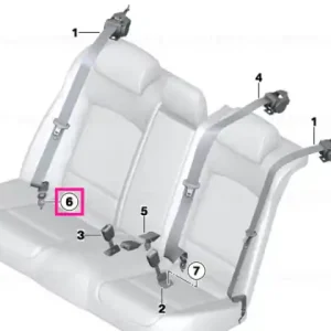 Transport gratuit Șurub cap plat - BMW