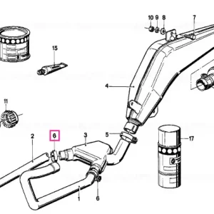 Reducere extra Colier teavă eşapament - BMW Motorrad