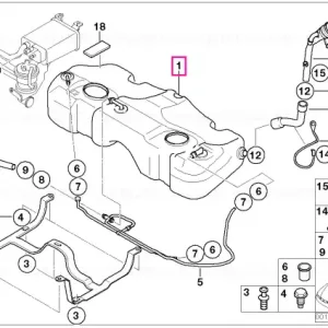 Rezervor plastic combustibil - BMW - Mini Reducere specială