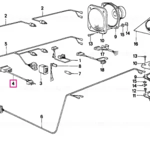 Cablu conexiune 4 canale - BMW Livrare gratuită