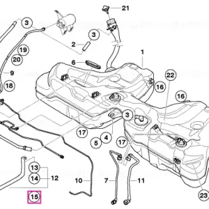 Șurub hexagonal M8X30-PF-U2-8.8 - BMW Promoție