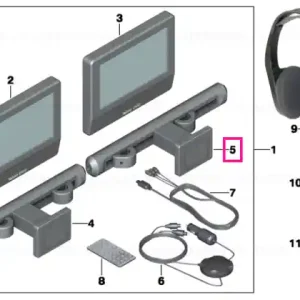 Suport dreapta DVD TABLET - BMW - Mini Preferatul clienților