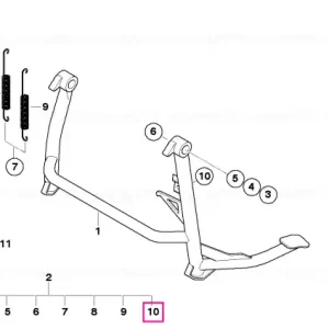 Tampon lovire, H=20 - BMW Motorrad Retur gratuit
