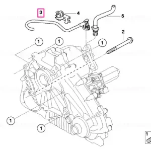 Țeavă ventilație - BMW Doar azi