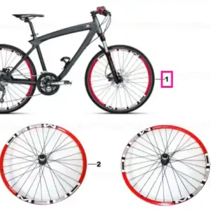 Reducere extra Bicicletă BMW M, BLACK MATT/XL BLACK MATT /XL