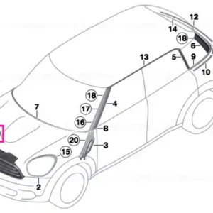 Livrare rapidă Șurub hexagonal - BMW - Mini