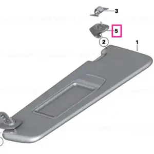 Cumpără online Contrasuport parasolar OYSTER - BMW