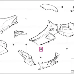 Cumpără acum Panou trim dreapta LIGHTGELB - BMW Motorrad
