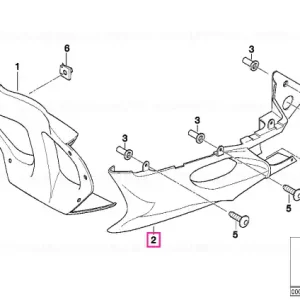 Cumpără online Spoiler dreapta MAGNESIUM - BMW Motorrad