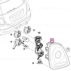 Piuliță expandabilă - BMW - Mini Disponibil imediat