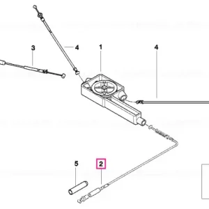 Cablu clapeta aer L=1002MM - BMW Motorrad Ofertă specială