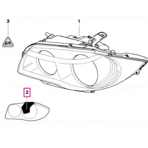 Set folie protecție far halogen - BMW Preț redus