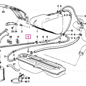 Tub ventilație 640MM - BMW Reducere