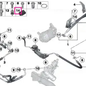 Reducere extra Suport distanțier - BMW