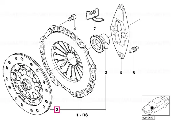 Discount Disc ambreiaj D=228MM - BMW
