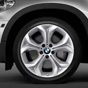 Discount Janta aliaj usor - Y Spoke 335 - Argintiu (Silver) - 10Jx19 ET:53 - BMW X5 E70