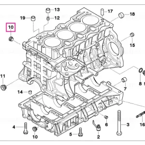Super ofertă Dop șurub cu inel etanșare M16X1,5 - BMW - Mini