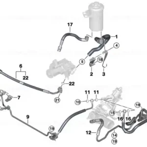 Șurub M6X20-10.9-ZNS3 - BMW Preferatul clienților