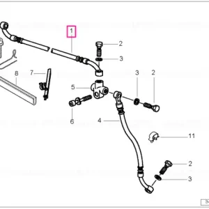 Furtun frână - BMW Motorrad Expediere rapidă