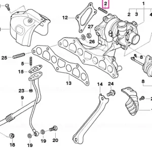 Bolț stud M8X31,5 - BMW - Mini Lichidare de stoc