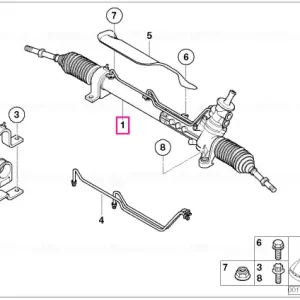 Schimbător direcție hidraulică - BMW - Mini Livrare rapidă