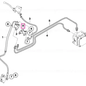 Cumpără online Kit întărire bloc distribuitor ABS - BMW Motorrad
