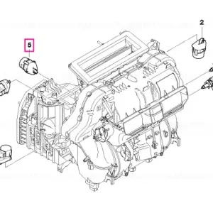 Actuator clapă picior stânga - BMW Nu rata