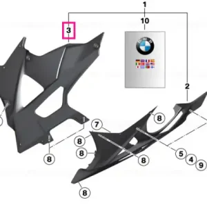 Ofertă specială Eleron motor drept CFK - BMW Motorrad